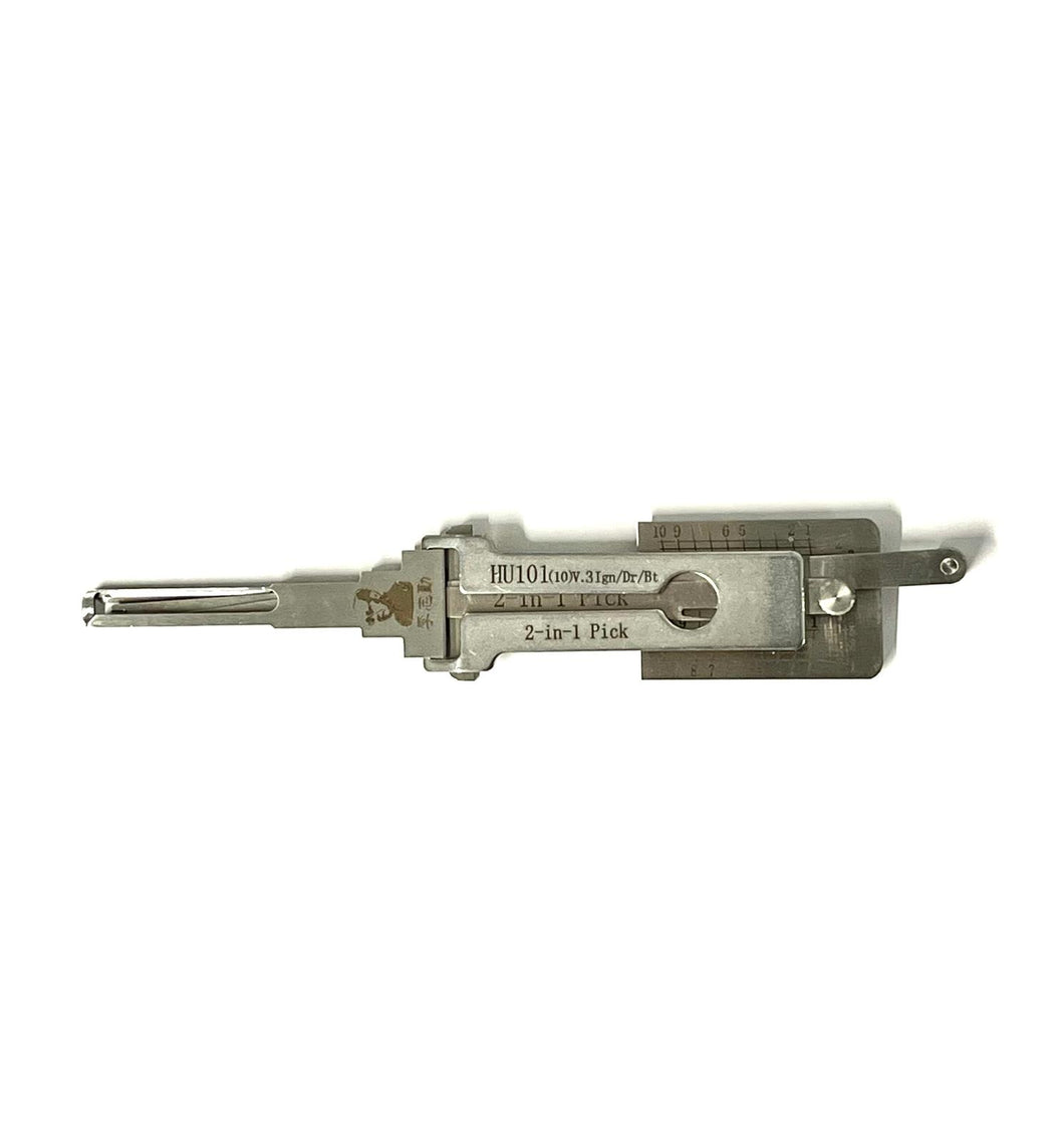 (P-HU101 C) Mr Lishi 2-in-1 HU101 Pick & Decoder with cutout