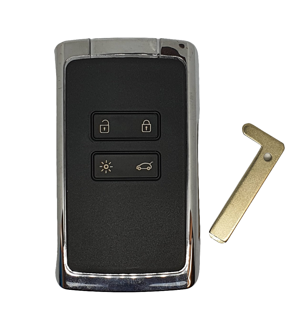 (REN23) OEM Renault 4 Button Key Card NCF 4A Keyless – OMG Key Supplies