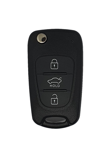 (RKCKH4) Kia/Hyundai 3 Button Key Case
