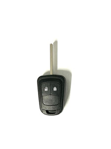 (RKCV6) Vauxhall/Opel 2 Button Remote Key Case - Fixed Blade