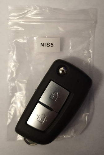 (NIS5) Nissan 2 Button Flip Remote Key 7961