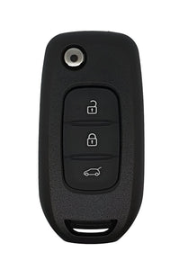 (REN9) Renault 3 Button Flip Remote Key Hitag 3