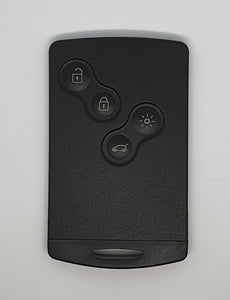 (REN19) Renault 4 Button Key Card PCF7941A/7952 Non Keyless