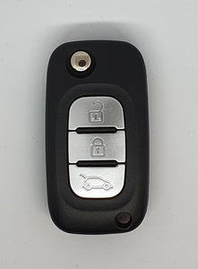 (RKCREN1) Renault 3 Button Flip Remote Key case