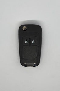 (RKCV4) Vauxhall/Opel 2 Button Remote Flip Key Case