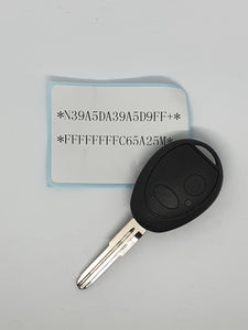 (JLR8) Discovery 2 Button Remote - Barcode