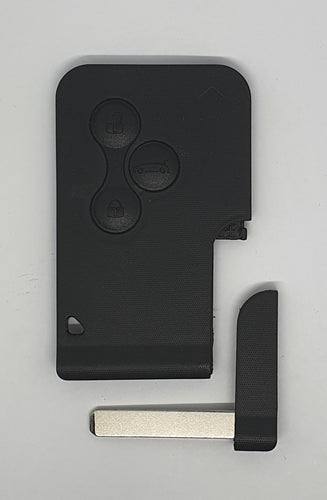 (REN21) Megane 3 Button Key Card Keyless - Aftermarket