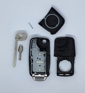 (RKCVAG1) VAG 3 Button Remote Key Case