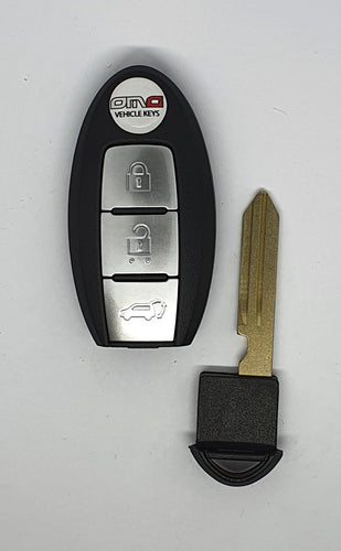 (NIS7) Nissan 3 Button Proximity Key 4A - Aftermarket