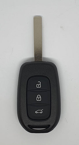 (REN16) Renault/Dacia 3 Button Remote Key Hitag 3/4A - Aftermarket