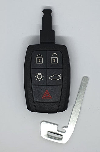 (VOL3) Volvo 5 Button V50 Remote Key - Genuine