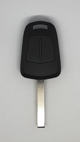 (RKCV2) Vauxhall/Opel 2 Button Remote Key Case - Fixed Blade