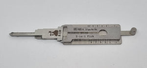 (P-HU46) Genuine Mr Lishi 2-in-1 HU46 Pick & Decoder