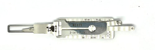 (P-WT47T) Genuine Mr Lishi 2-in-1 WT47T Pick & Decoder