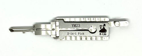 (P-YM23) Genuine Mr Lishi 2-in-1 YM23 Pick & Decoder