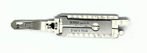 (P-HON66) Genuine Mr Lishi 2-in-1 HON66 Pick & Decoder