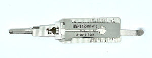 (P-HYN14R) Genuine Mr Lishi 2-in-1 HYN14R Pick & Decoder